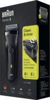 Braun Series 3 300s Wet & Dry Elektromos borotva - Fekete