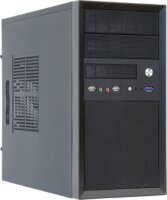 Chieftec CT-01B-350GPB Mesh Series Számítógépház - Fekete + 350W PSU