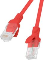 Lanberg PCU6-10CC-0025-R UTP CAT6 Patch kábel 0.25m Piros