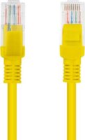 Lanberg PCU6-10CC-0025-Y UTP CAT6 Patch kábel 0.25m Sárga