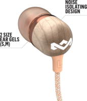 Marley Smile Jamaica In-Ear füllhallgató - Rózsaarany