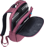 RivaCase 7760 Suzuka 15.6" Notebook hátizsák - Piros