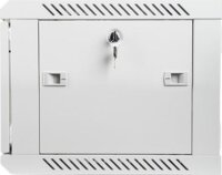 Lanberg 19" fali rack szekrény 6U/600x450mm - szürke