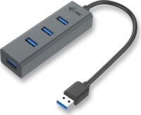 i-tec U3HUBMETAL403 USB 3.0 HUB (4 port) Fekete
