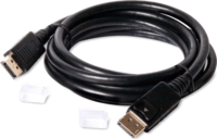 Club3D CAC-2068 DisplayPort (apa - apa) kábel 2m - Fekete