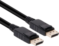 Club3D CAC-2067 DisplayPort (apa - apa) kábel 1m - Fekete