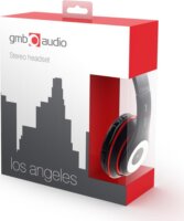 Gembird Los Angeles Sztereó Headset Fekete