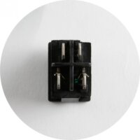 Somogyi STV 05 Világítós billenőkapcsoló - Piros