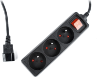 Gembird Energenie 3 konektoros aljzat UPS rendszerhez 0.6m - Fekete