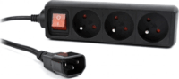 Gembird Energenie 3 konektoros aljzat UPS rendszerhez 0.6m - Fekete