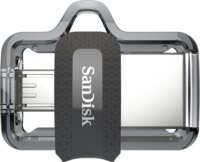 SanDisk Ultra Dual Drive USB 3.0 Pendrive - Fekete/Ezüst