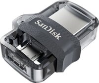 SanDisk Ultra Dual Drive USB 3.0 Pendrive - Fekete/Ezüst
