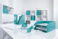 Leitz Wow Gyűrűs könyv 2 gyűrű D alakú 40 mm A4 Maxi Jégkék