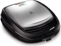 Tefal Snack Time 2in1 Szendvics és gofrisütő - Fekete/Szürke