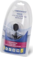 Esperanza EH178 Mini mikrofon - Fekete