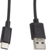 Lanberg CA-USBO-10CC-0010-BK USB-A - USB-C (apa - apa) kábel 1m - Fekete