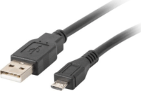 Lanberg USB 2.0 - Micro USB Adatkábel 0.30m - Fekete