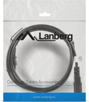Lanberg C13-> C14 Tápkábel 1.8m VDE