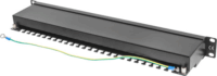 Lanberg PPS5-1024-B 19" Patch panel - 24 port