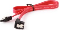 Gembird SATA 3 (anya - anya) 90° kábel 0.3m - Piros