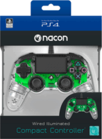 Nacon Wired Compact Playstation 4 Vezetékes Controller - Halványzöld