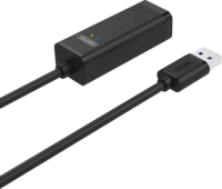 Unitek Y-1468 USB 2.0 - Fast Ethernet (RJ45) Átalakító 0.2m - Fekete