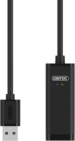 Unitek Y-1468 USB 2.0 - Fast Ethernet (RJ45) Átalakító 0.2m - Fekete