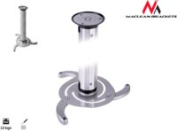 Maclean MC-517 Mennyezeti projektor tartó - Ezüst