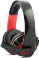 Esperanza CONDOR Mikrofonos Gamer Fejhallgató Piros-Fekete