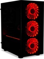 iBOX Passion V4 Gaming Window Számítógépház - Fekete