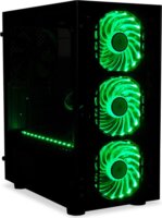 iBOX Passion V4 Gaming Window Számítógépház - Fekete