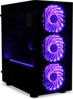iBOX Passion V4 Gaming Window Számítógépház - Fekete