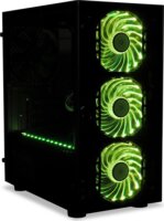 iBOX Passion V4 Gaming Window Számítógépház - Fekete