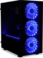 iBOX Passion V4 Gaming Window Számítógépház - Fekete