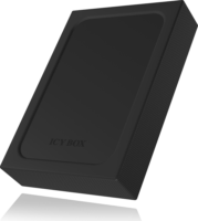RaidSonic IcyBox IB-256WP 2.5" USB 3.0 Külső HDD ház írásvédelmi kapcsolóval - Fekete