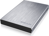 RaidSonic IcyBox IB-241WP 2.5" USB 3.0 Külső HDD ház írásvédelmi kapcsolóval - Ezüst