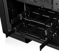 Modecom Oberon Pro Glass Window Számítógépház - Fekete