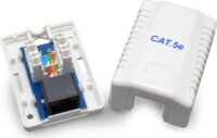 Gembird NCAC-1U5E-01 1 db RJ45 (Cat5e) csatlakozós fali konnektor