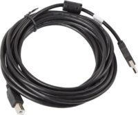 Lanberg CA-USBA-11CC-0050-BK USB 2.0 A-B kábel 5m Fekete