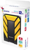 ADATA 2TB HD710 Pro USB 3.1 Külső HDD - Fekete/Sárga