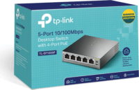 TP-Link TL-SF1005P 10/100Mbps PoE Switch - Fekete