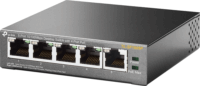 TP-Link TL-SF1005P 10/100Mbps PoE Switch - Fekete