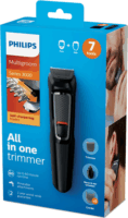 Philips Multigroom Series 3000 MG3720/15, arcra és hajra, 7 az 1-ben
