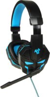 iBOX X8 Gaming Headset Fekete/Kék
