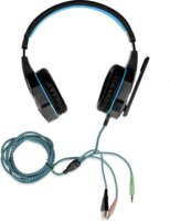 iBOX X8 Gaming Headset Fekete/Kék