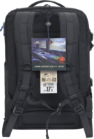 RivaCase 7860 17.3" Gaming hátizsák - Fekete