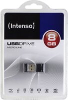 Intenso 8GB Micro Line USB 2.0 Pendrive - Fekete