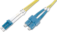 Digitus DK-292SCA3LC-02 optikai patch kábel SC-LC Duplex 2m - Sárga