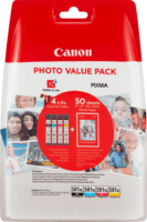 Canon CLI-581XL Tintapatron Multipack + Plus Glossy II Fotó papír (50db)