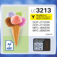 Brother LC3213Y Tintapatron Sárga